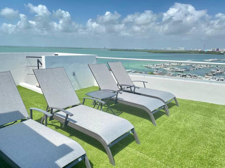 Panoramic Penthouse Apartamento Cancún Exterior foto